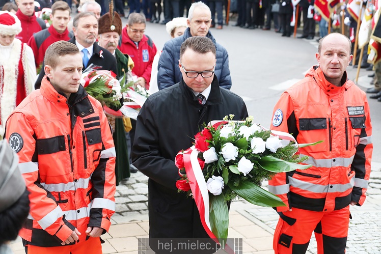 Mielczanie obchodzą Rocznicę Odzyskania Niepodległości przez Polskę