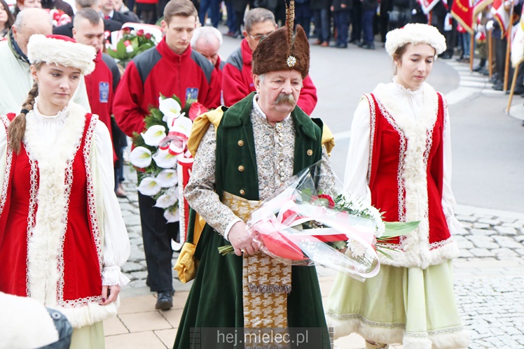 Mielczanie obchodzą Rocznicę Odzyskania Niepodległości przez Polskę