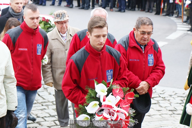 Mielczanie obchodzą Rocznicę Odzyskania Niepodległości przez Polskę