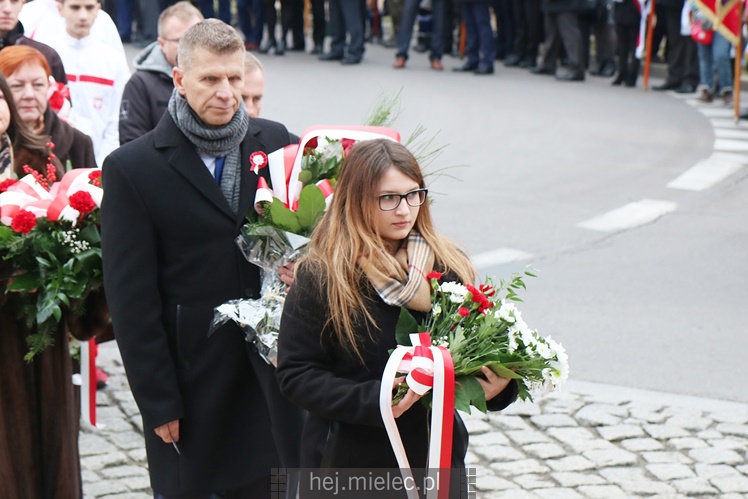 Mielczanie obchodzą Rocznicę Odzyskania Niepodległości przez Polskę