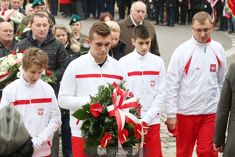 Mielczanie obchodzą Rocznicę Odzyskania Niepodległości przez Polskę