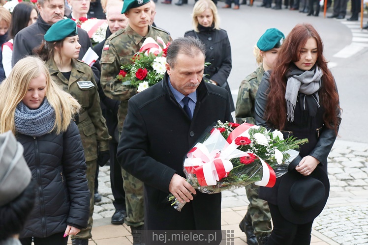 Mielczanie obchodzą Rocznicę Odzyskania Niepodległości przez Polskę