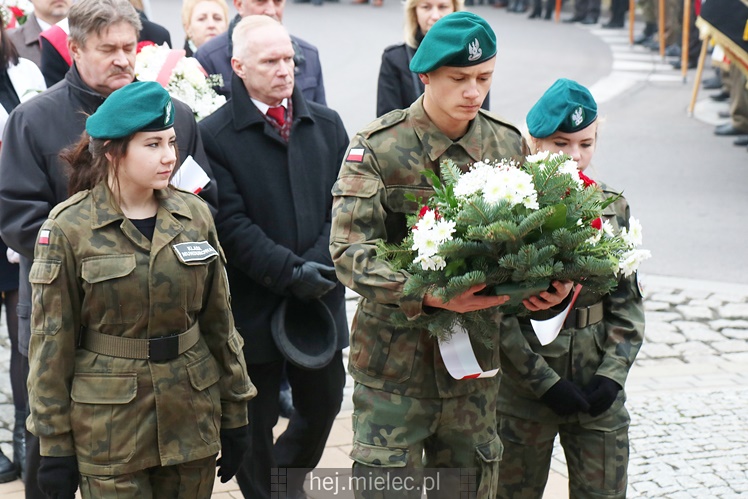 Mielczanie obchodzą Rocznicę Odzyskania Niepodległości przez Polskę