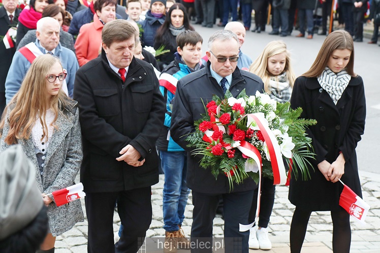 Mielczanie obchodzą Rocznicę Odzyskania Niepodległości przez Polskę