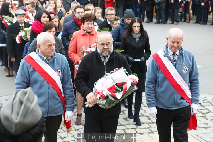 Mielczanie obchodzą Rocznicę Odzyskania Niepodległości przez Polskę