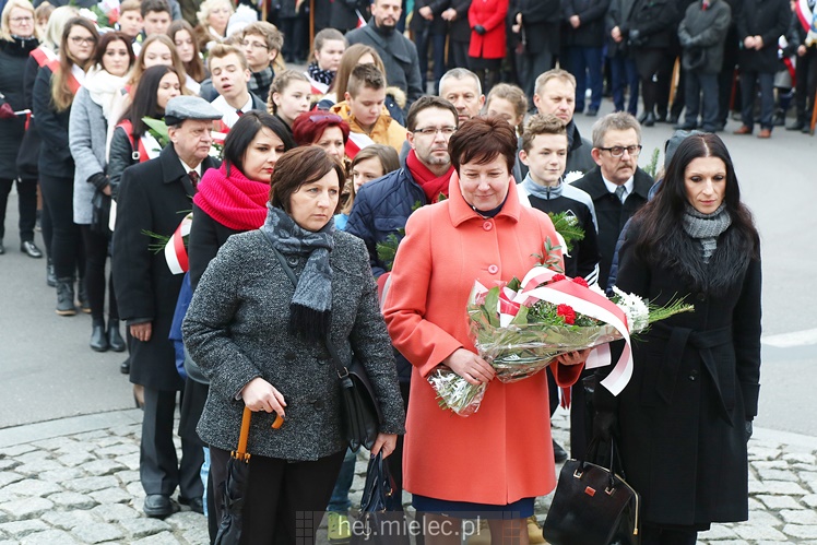 Mielczanie obchodzą Rocznicę Odzyskania Niepodległości przez Polskę