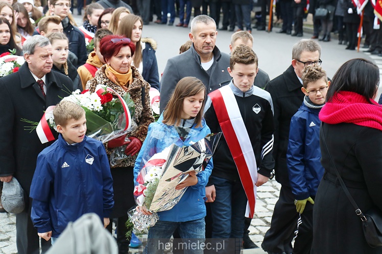 Mielczanie obchodzą Rocznicę Odzyskania Niepodległości przez Polskę