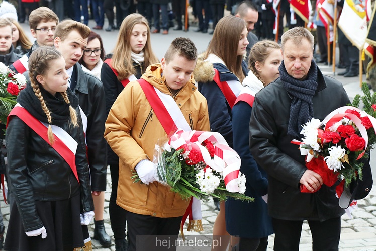 Mielczanie obchodzą Rocznicę Odzyskania Niepodległości przez Polskę