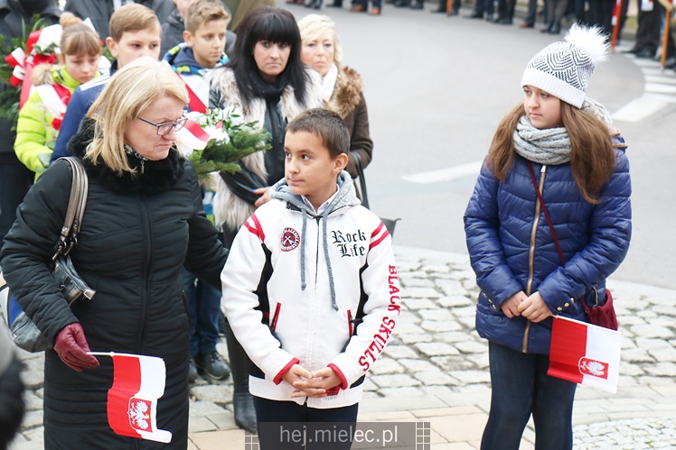 Mielczanie obchodzą Rocznicę Odzyskania Niepodległości przez Polskę