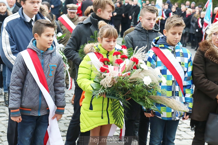 Mielczanie obchodzą Rocznicę Odzyskania Niepodległości przez Polskę