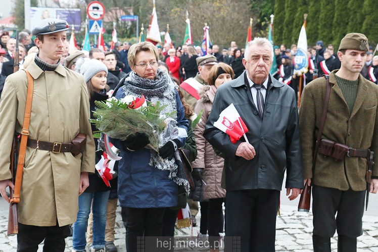 Mielczanie obchodzą Rocznicę Odzyskania Niepodległości przez Polskę