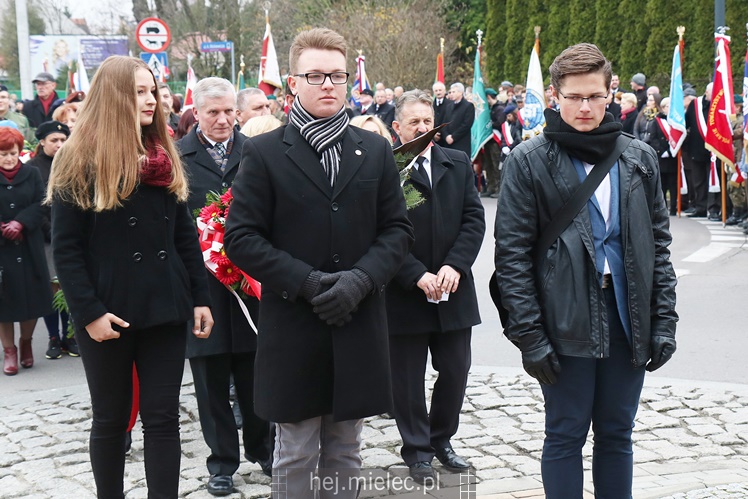 Mielczanie obchodzą Rocznicę Odzyskania Niepodległości przez Polskę