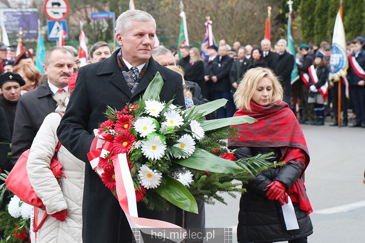 Mielczanie obchodzą Rocznicę Odzyskania Niepodległości przez Polskę