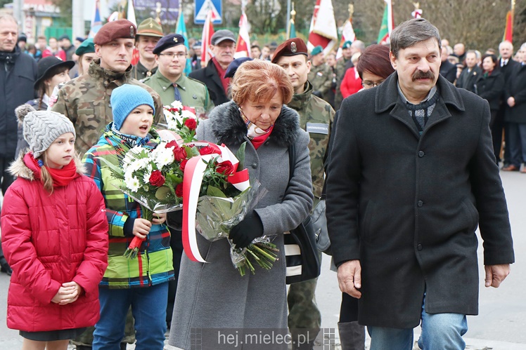Mielczanie obchodzą Rocznicę Odzyskania Niepodległości przez Polskę