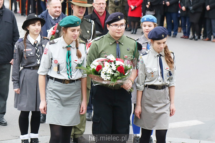Mielczanie obchodzą Rocznicę Odzyskania Niepodległości przez Polskę