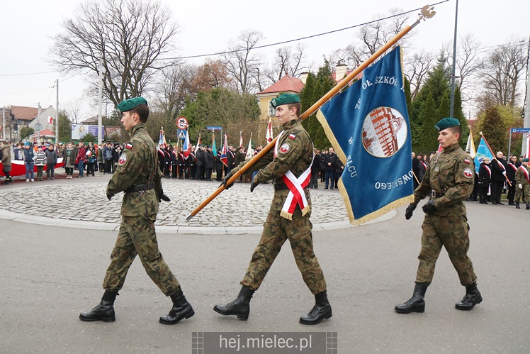 Mielczanie obchodzą Rocznicę Odzyskania Niepodległości przez Polskę