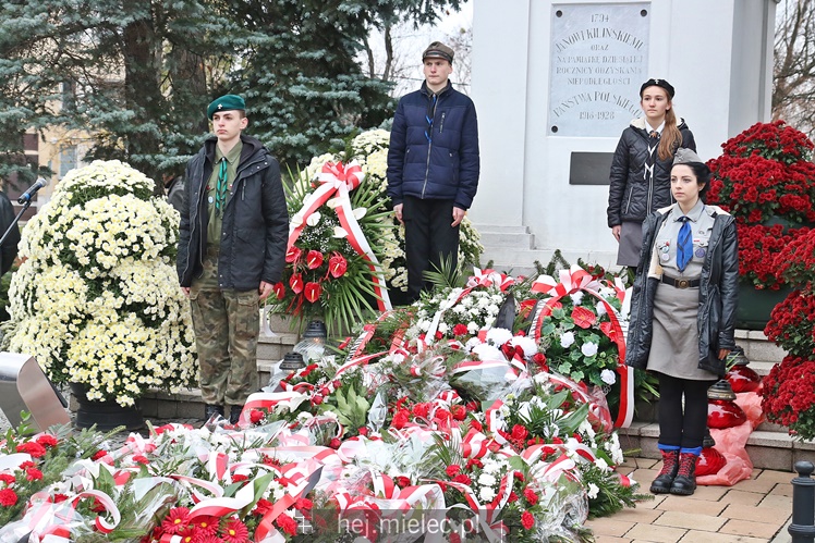 Mielczanie obchodzą Rocznicę Odzyskania Niepodległości przez Polskę
