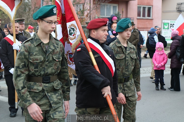 Mielczanie obchodzą Rocznicę Odzyskania Niepodległości przez Polskę