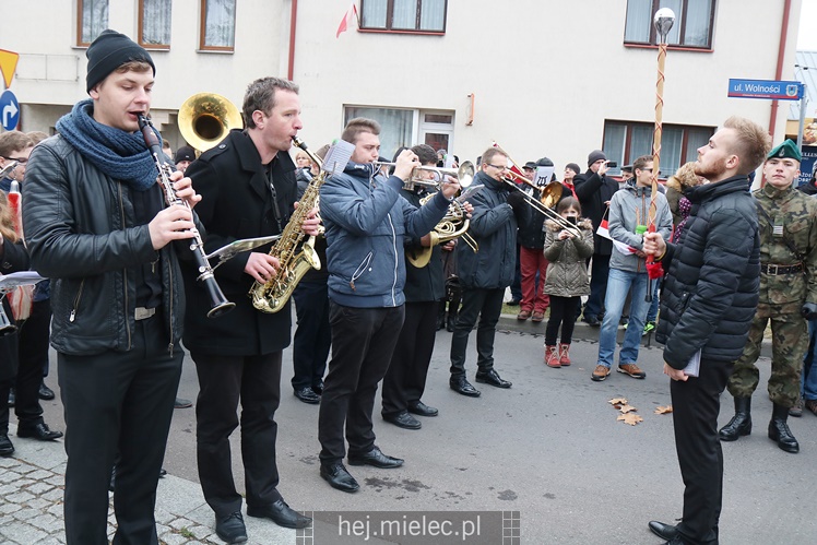 Mielczanie obchodzą Rocznicę Odzyskania Niepodległości przez Polskę