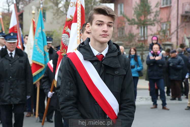 Mielczanie obchodzą Rocznicę Odzyskania Niepodległości przez Polskę