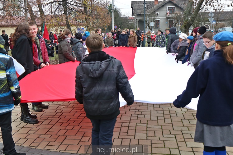 Mielczanie obchodzą Rocznicę Odzyskania Niepodległości przez Polskę