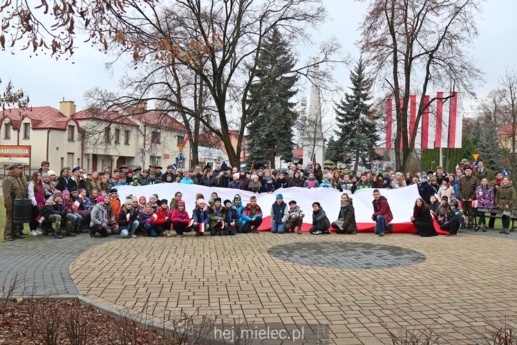 Mielczanie obchodzą Rocznicę Odzyskania Niepodległości przez Polskę