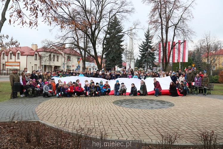 Mielczanie obchodzą Rocznicę Odzyskania Niepodległości przez Polskę