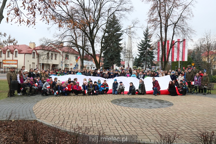 Mielczanie obchodzą Rocznicę Odzyskania Niepodległości przez Polskę