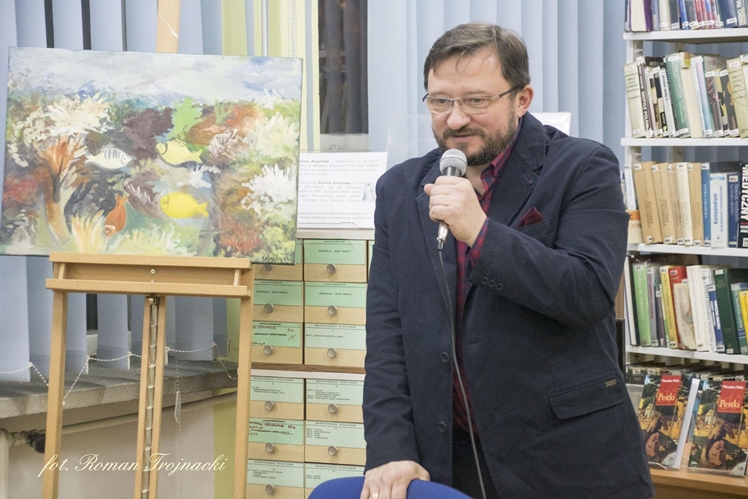Mirosław Welz promował w Mielcu tomik poezji ?Pestki?