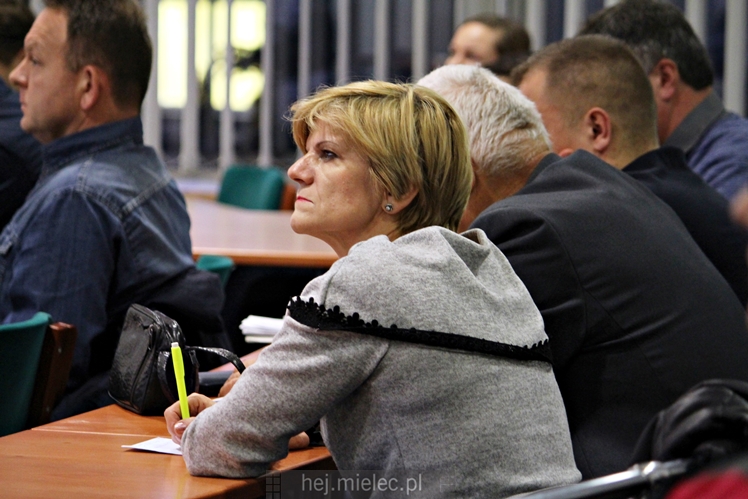 Spotkanie informacyjne WIOŚ z mieszkańcami Mielca