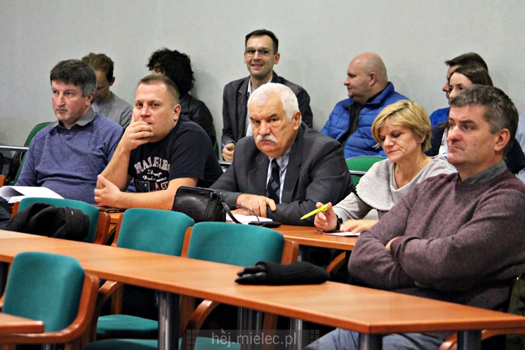 Spotkanie informacyjne WIOŚ z mieszkańcami Mielca