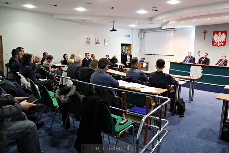 Spotkanie informacyjne WIOŚ z mieszkańcami Mielca