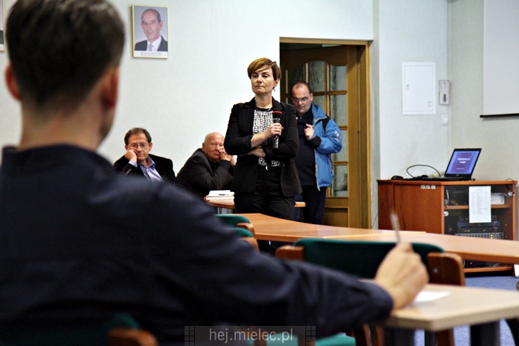 Spotkanie informacyjne WIOŚ z mieszkańcami Mielca