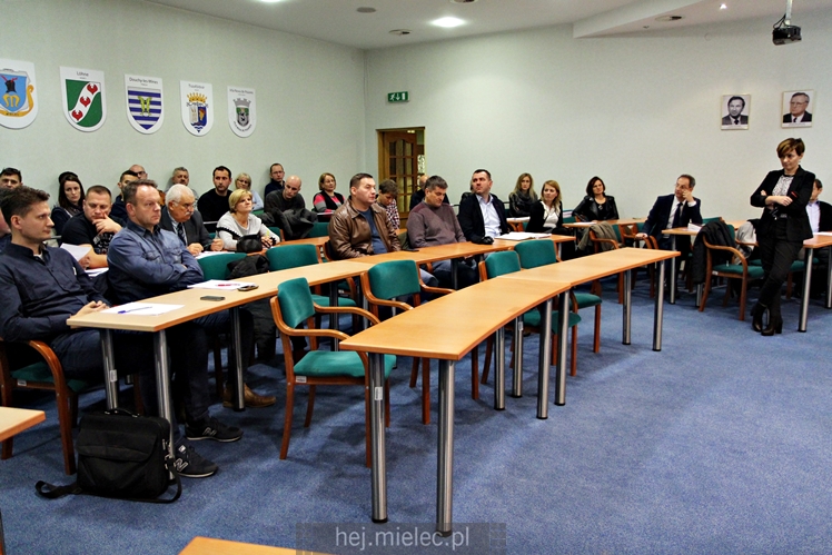Spotkanie informacyjne WIOŚ z mieszkańcami Mielca