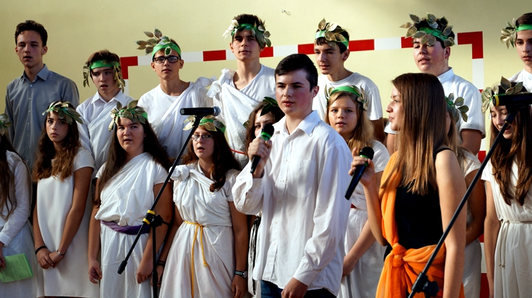 Narodowe czytanie ?Quo vadis? w ZSO nr 1 w Mielcu