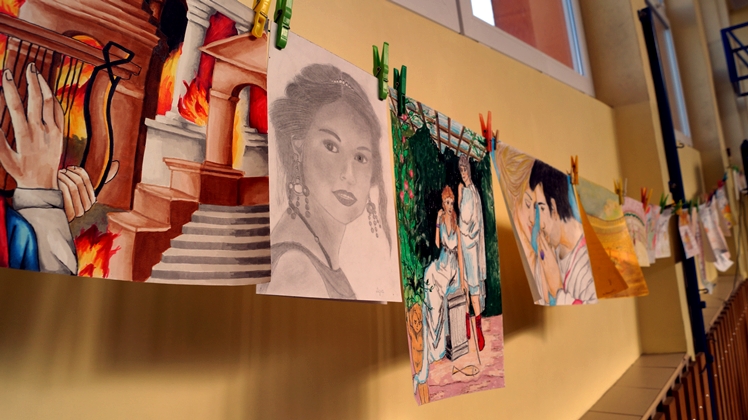 Narodowe czytanie ?Quo vadis? w ZSO nr 1 w Mielcu