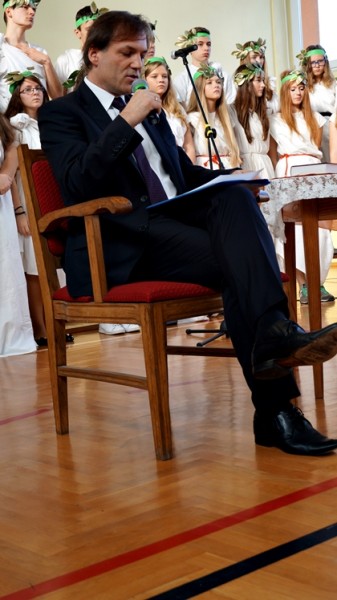 Narodowe czytanie ?Quo vadis? w ZSO nr 1 w Mielcu