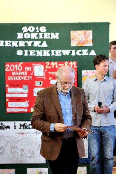 Narodowe czytanie ?Quo vadis? w ZSO nr 1 w Mielcu