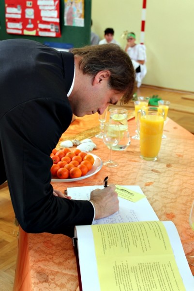 Narodowe czytanie ?Quo vadis? w ZSO nr 1 w Mielcu