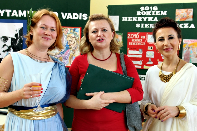 Narodowe czytanie ?Quo vadis? w ZSO nr 1 w Mielcu