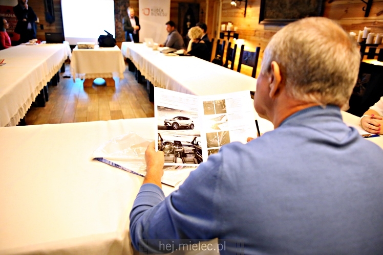 Śniadanie Kubka Biznesu z prelekcją ?Jak kupić samochód do firmy i nie stracić?