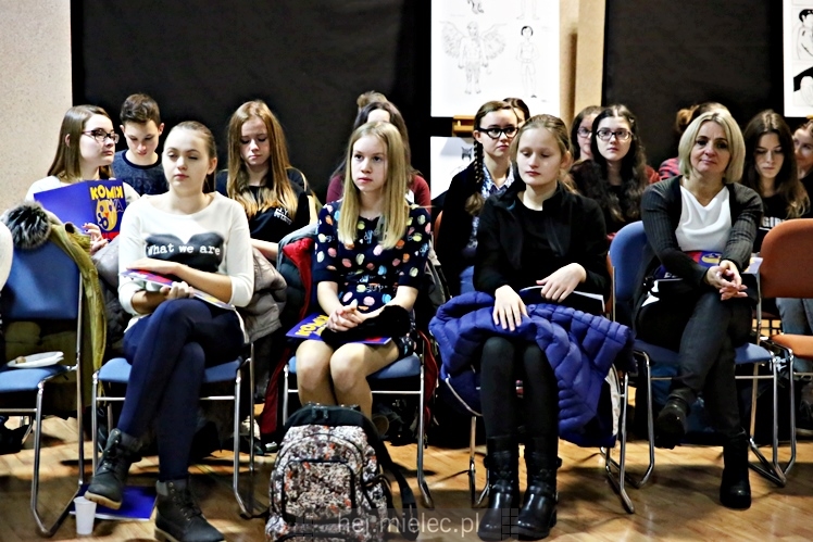 Otwarcie wystawy i dyskusja na podsumowanie projektu ?Komiksowa historia Mielca?