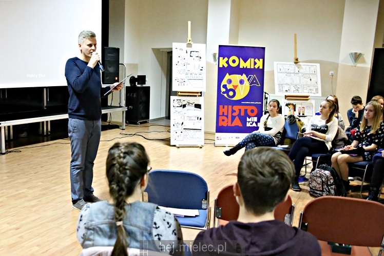 Otwarcie wystawy i dyskusja na podsumowanie projektu ?Komiksowa historia Mielca?