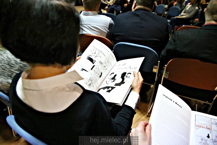 Otwarcie wystawy i dyskusja na podsumowanie projektu ?Komiksowa historia Mielca?