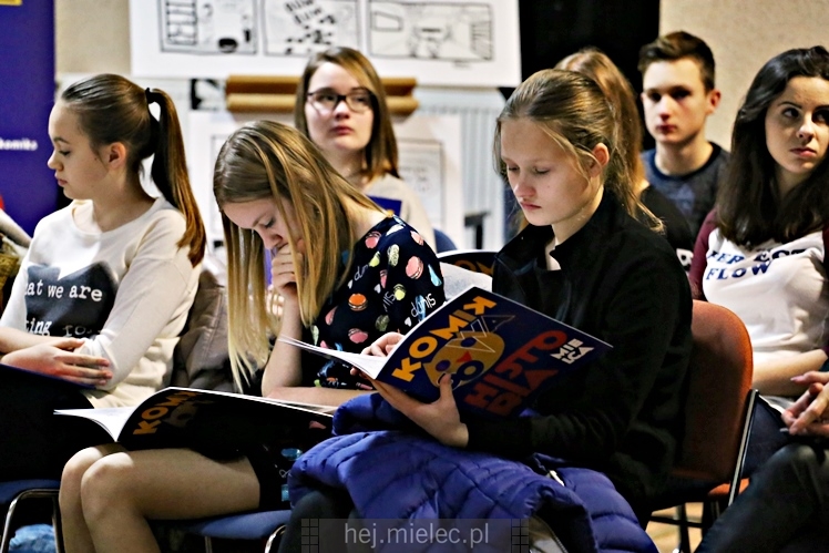 Otwarcie wystawy i dyskusja na podsumowanie projektu ?Komiksowa historia Mielca?