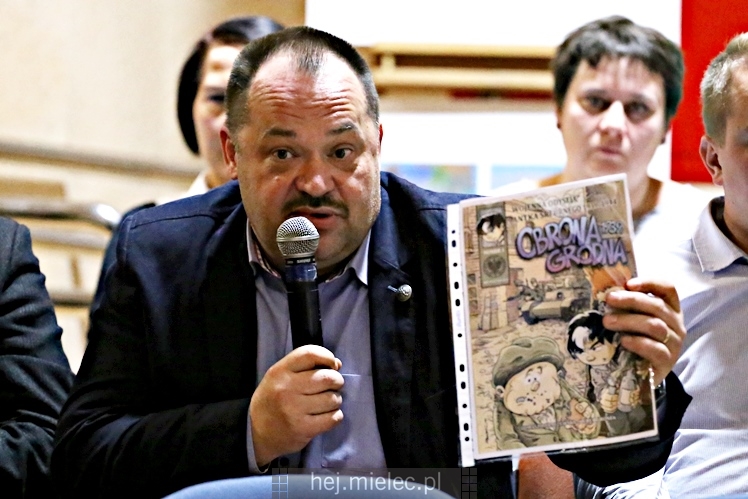 Otwarcie wystawy i dyskusja na podsumowanie projektu ?Komiksowa historia Mielca?
