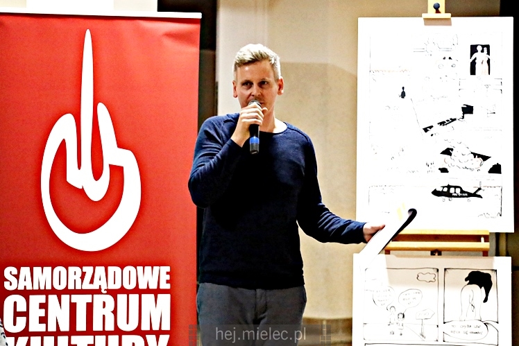 Otwarcie wystawy i dyskusja na podsumowanie projektu ?Komiksowa historia Mielca?