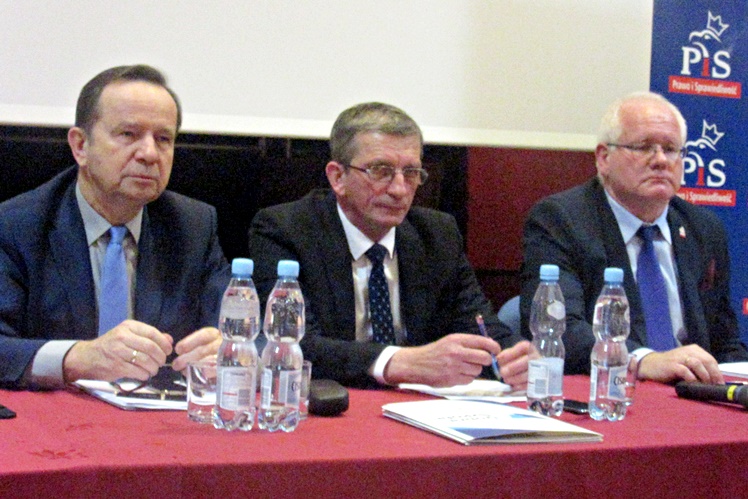 Wojciech Buczak i mielecki PiS spotkał się z mieszkańcami Mielca