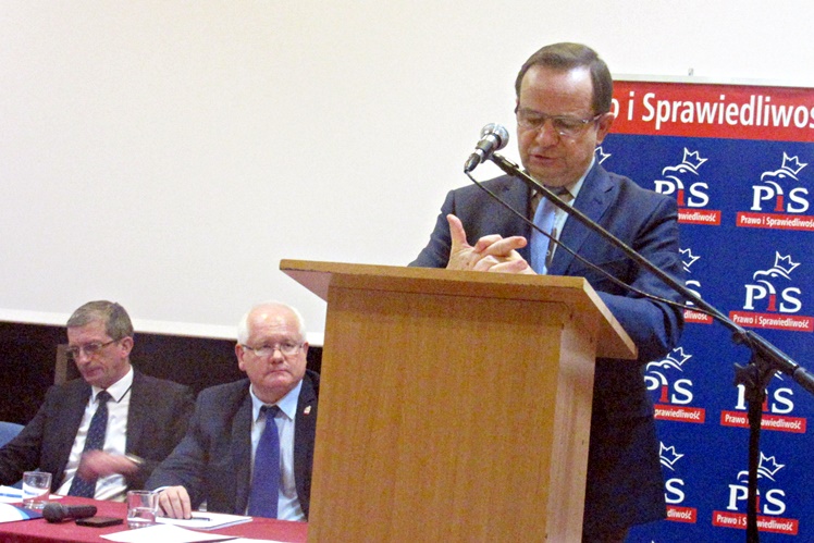 Wojciech Buczak i mielecki PiS spotkał się z mieszkańcami Mielca