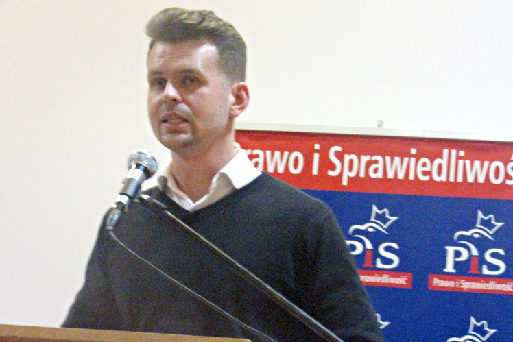 Wojciech Buczak i mielecki PiS spotkał się z mieszkańcami Mielca